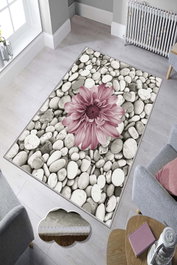 Conceptum Alfombra con Impresión Digital 3D de 60 x 100 cm